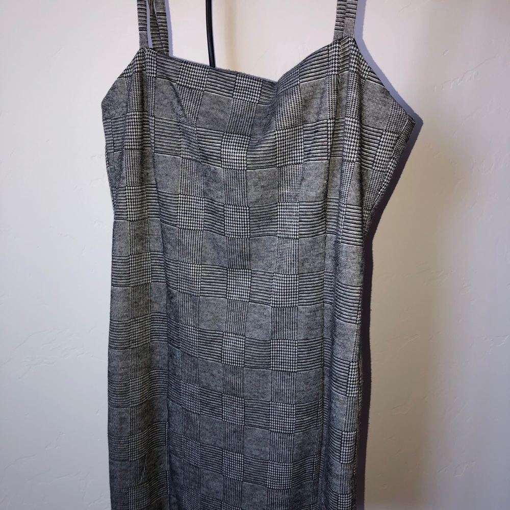 Black & White Bodycon Dress